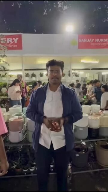 We were happy to welcome a visitor at our stall at the Empress Garden Exhibition today. It’s always heartening when people take interest in our plants and The Green Stage Initiative.
When the intention is green, meaningful connections happen naturally. 🌿🤝
#SanjayNursery #EmpressGarden2026 #explorepage✨ #explore #puneexhibition@keshav.m.s