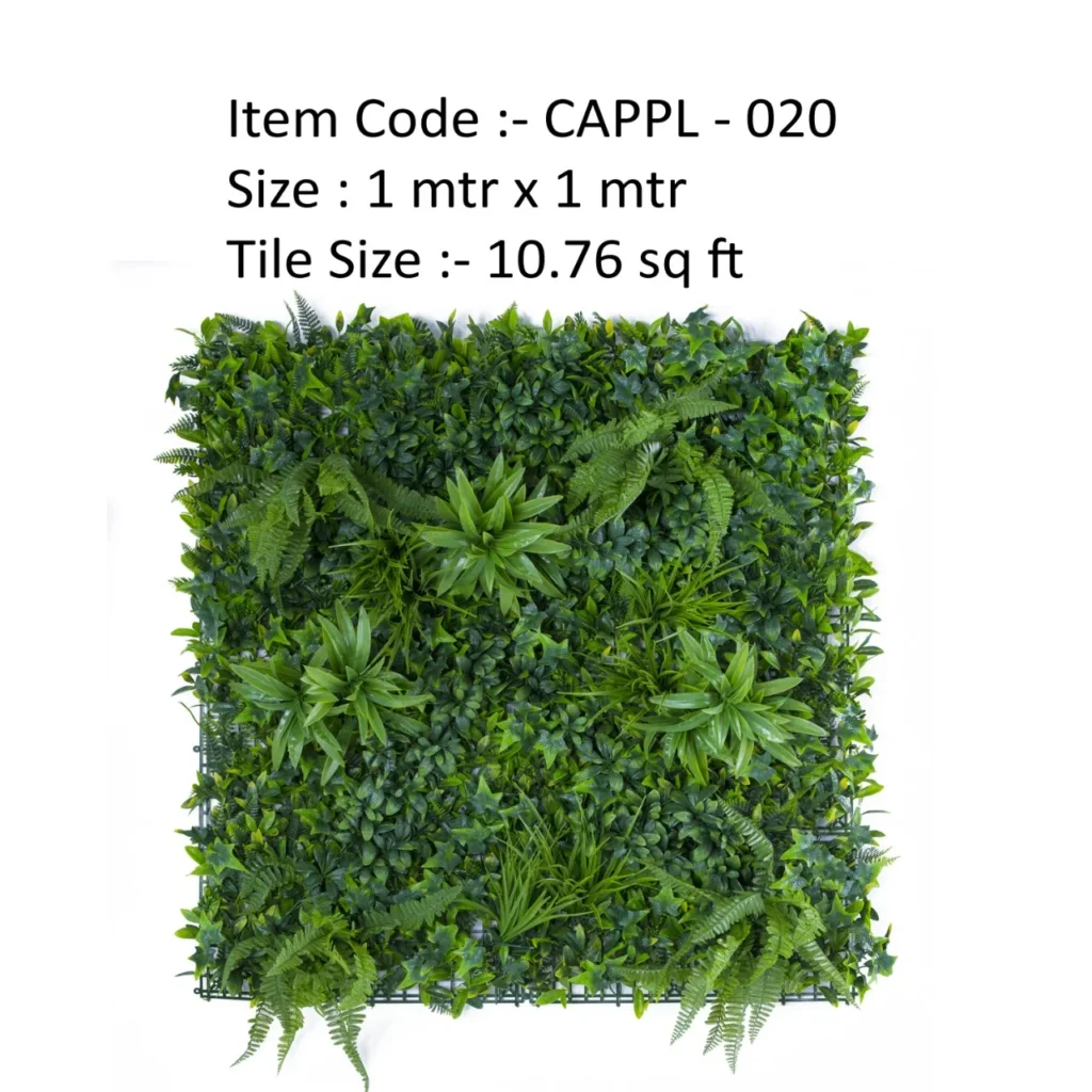 Artificial Tiles for Vertical Garden 020