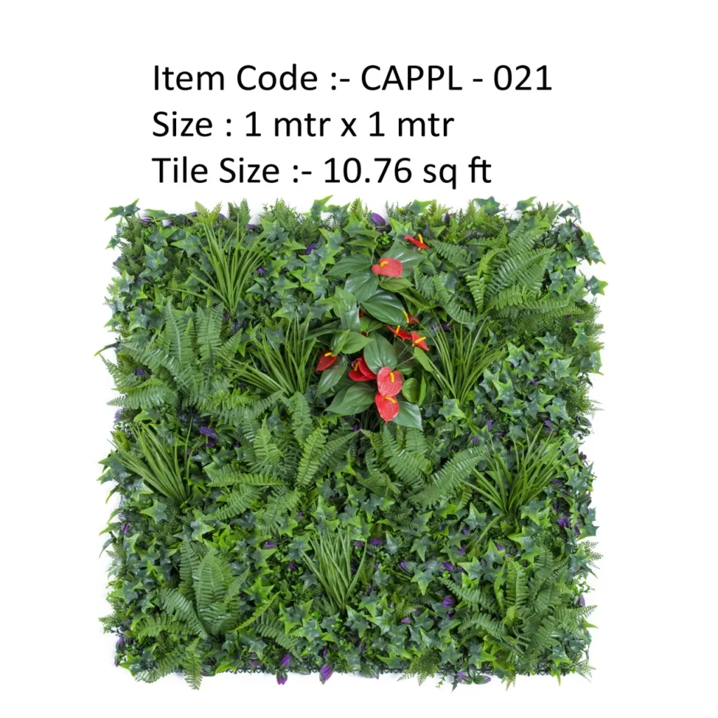 Artificial Tiles for Vertical Garden 021