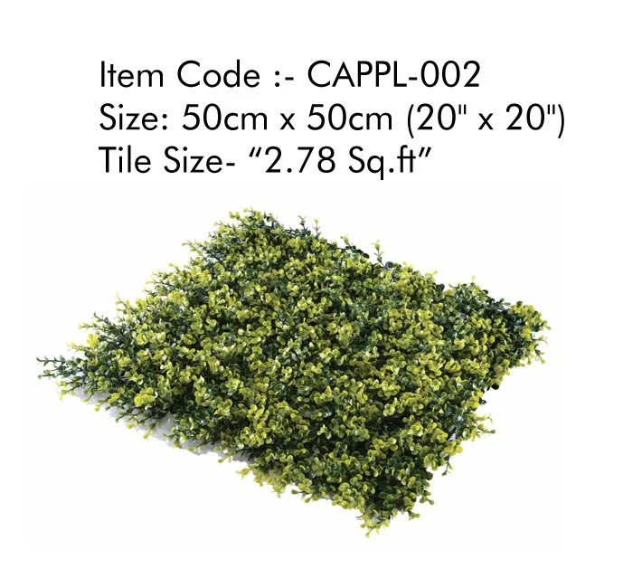 Artificial Tiles for Vertical Garden