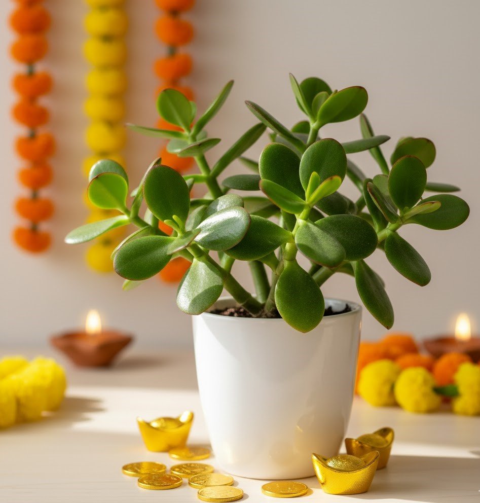 Invite prosperity home this Diwali with the lucky Jade Plant